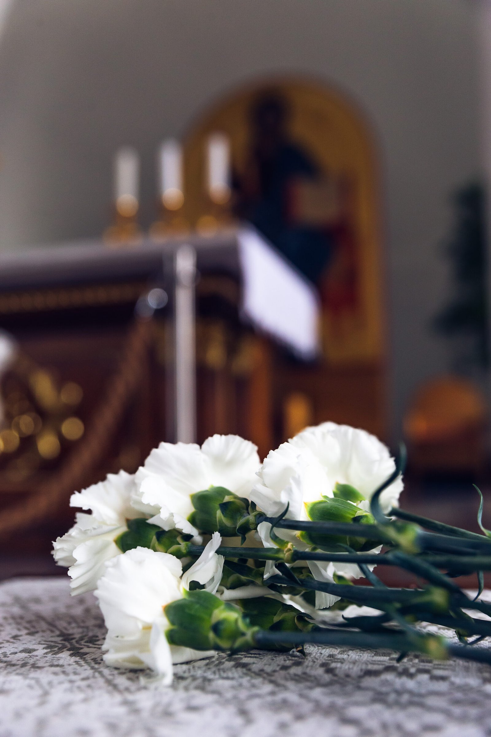 Beautiful shot of a detailed church interior